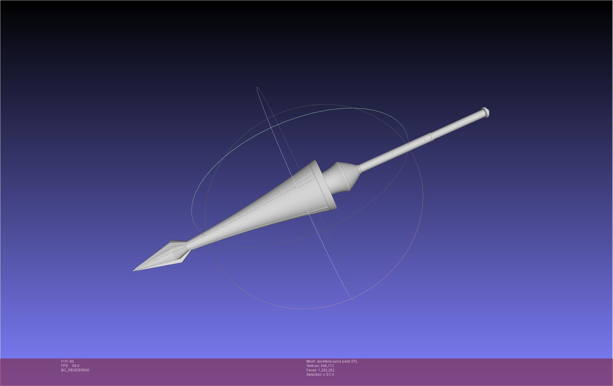 Re-Creators Aliceteria Lance 3D print model_104