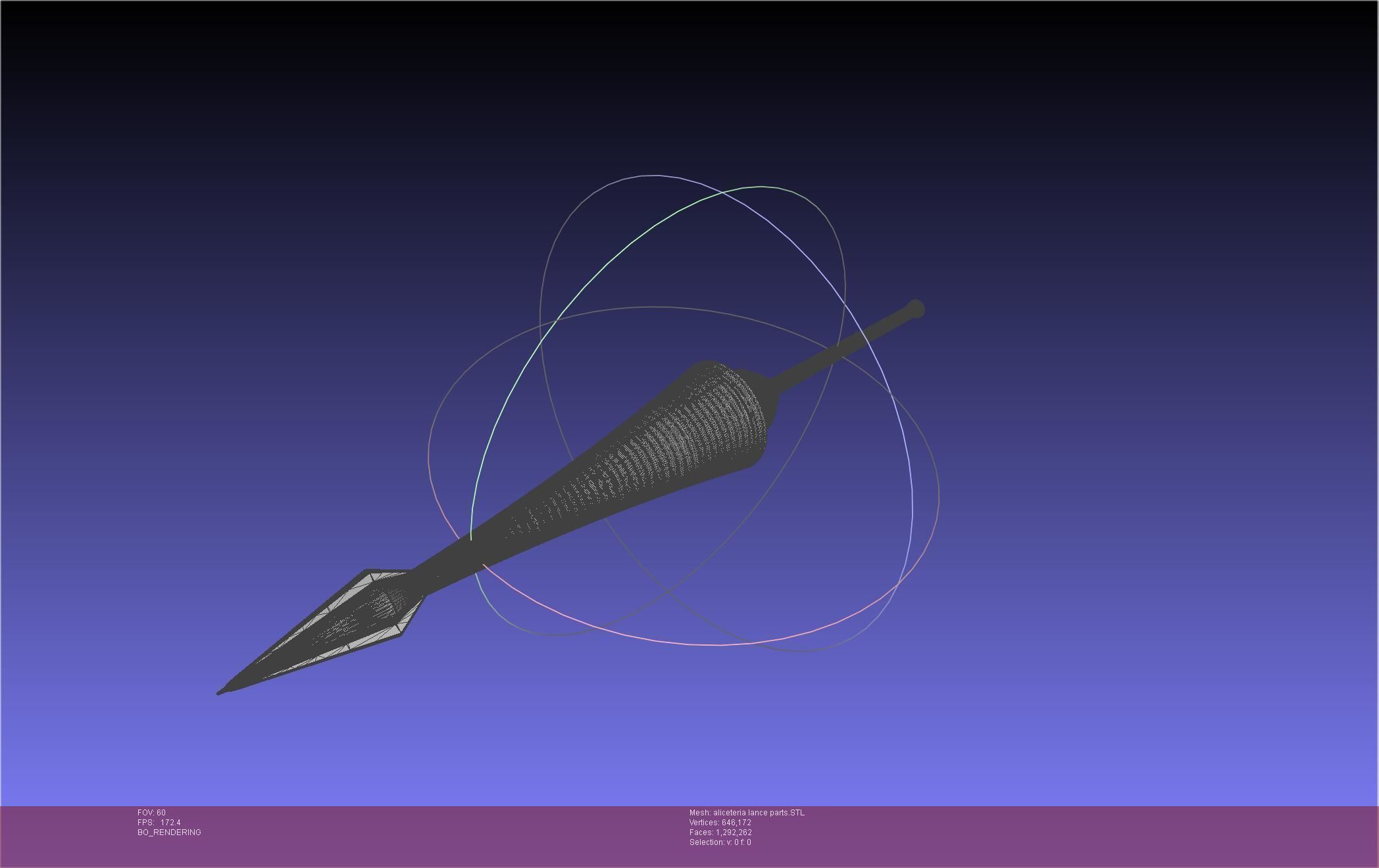 Re-Creators Aliceteria Lance 3D print model_108