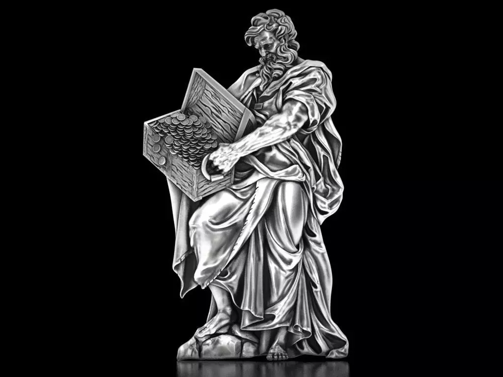 Saint Matthew Relief 3D print model