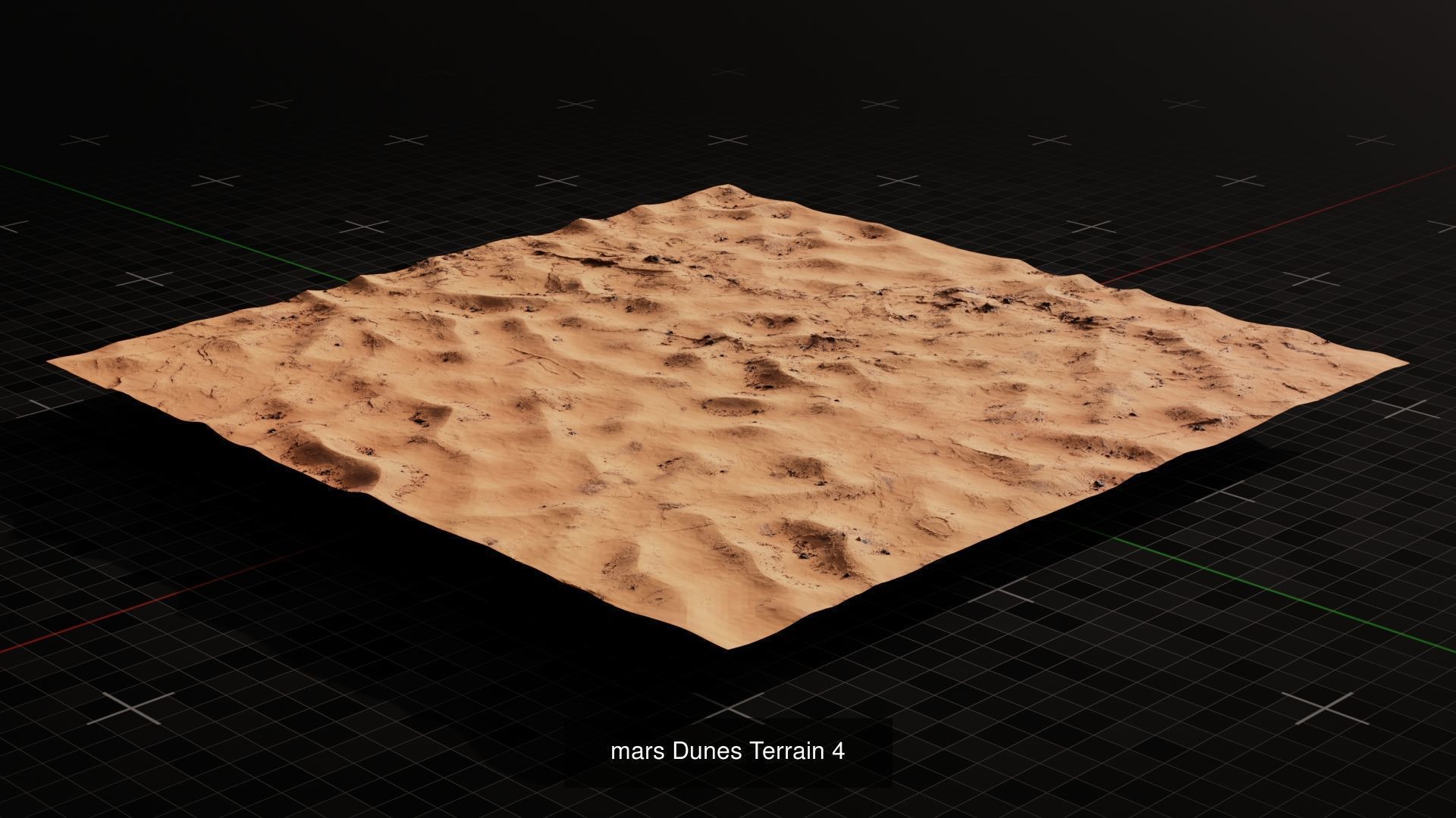 Mars Terrain Asset Pack 3D Model Collection_9