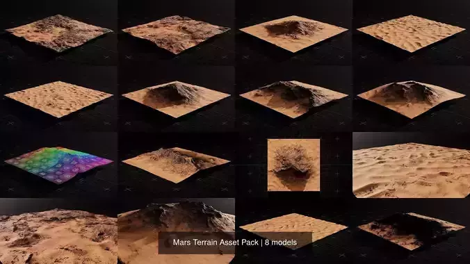Mars Terrain Asset Pack