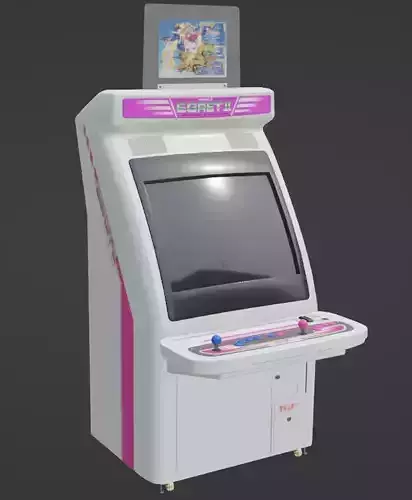 Taito Egret 2 Render Model With Textures