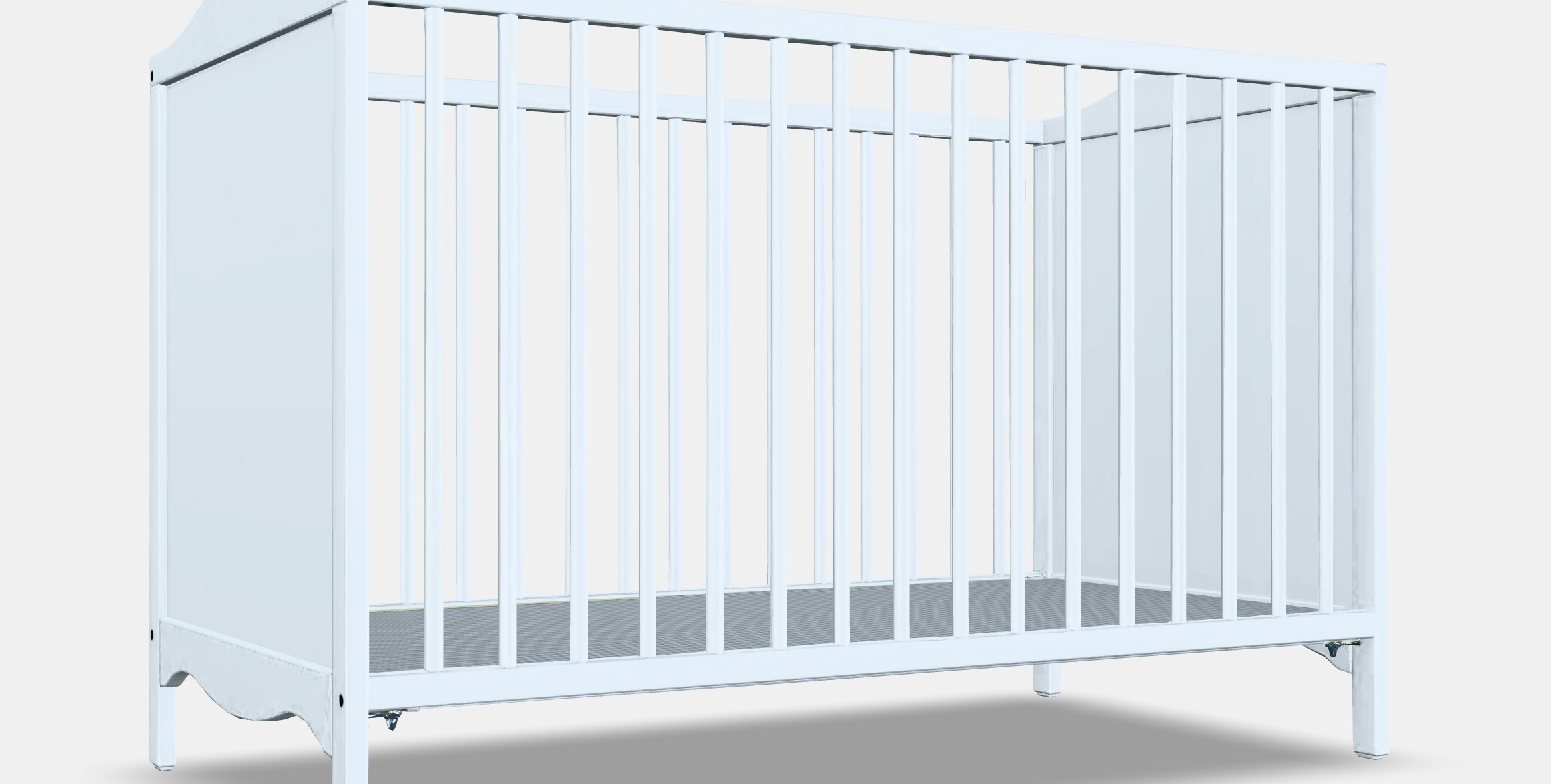 SMAGORA Childrens bed Low-poly 3D model_6