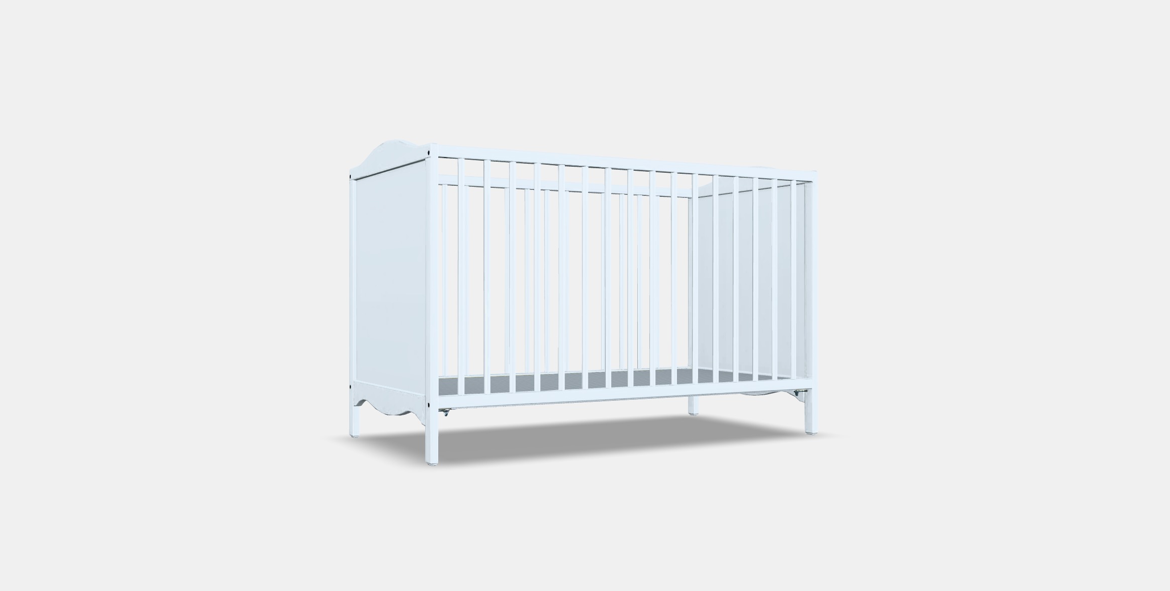 SMAGORA Childrens bed Low-poly 3D model_16