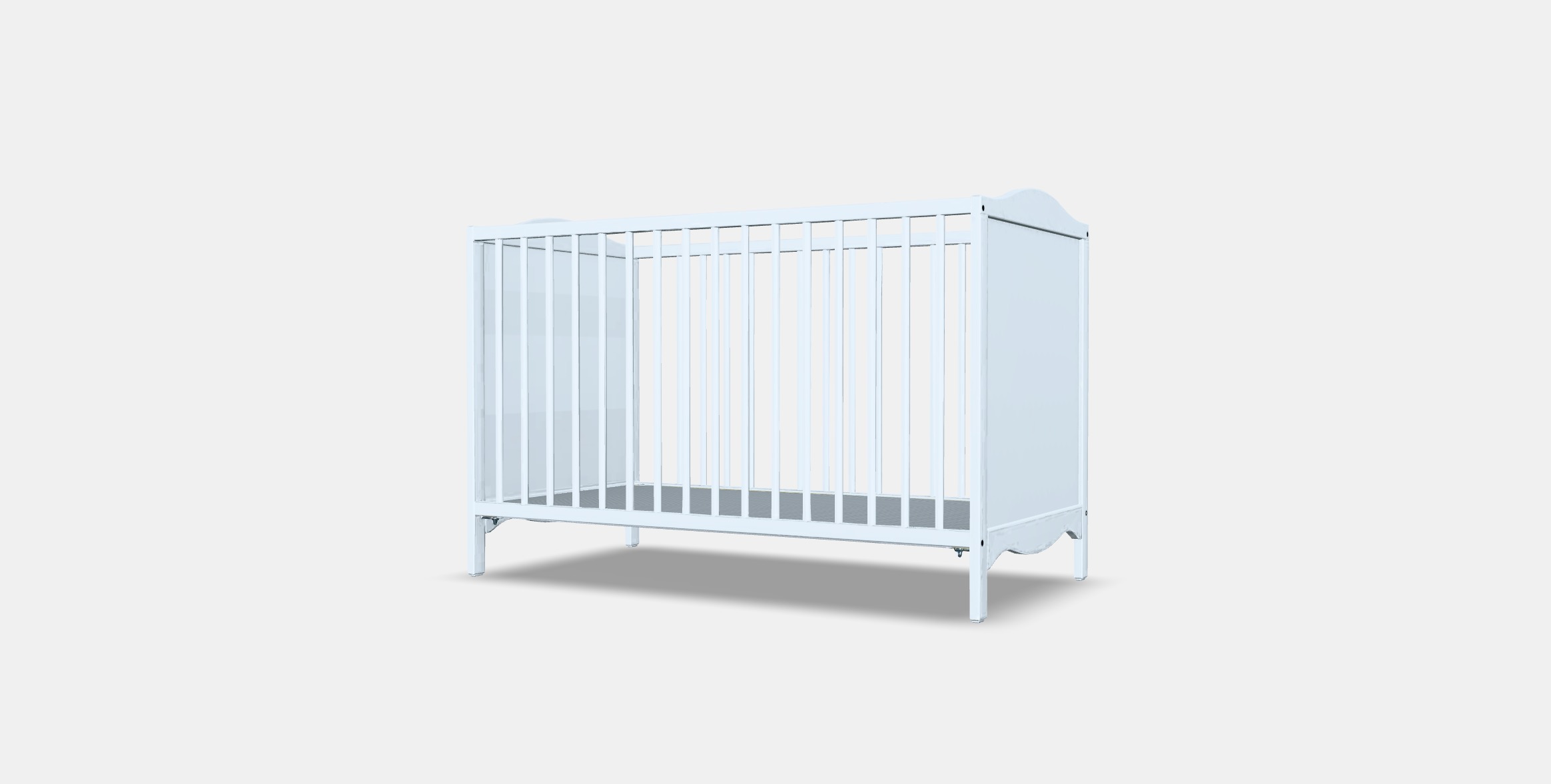 SMAGORA Childrens bed Low-poly 3D model_4