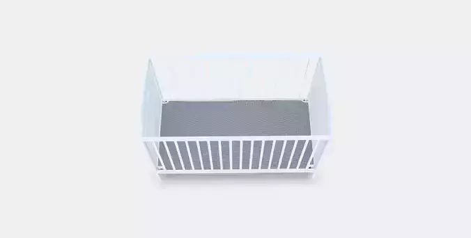 SMAGORA Childrens bed Low-poly 3D model