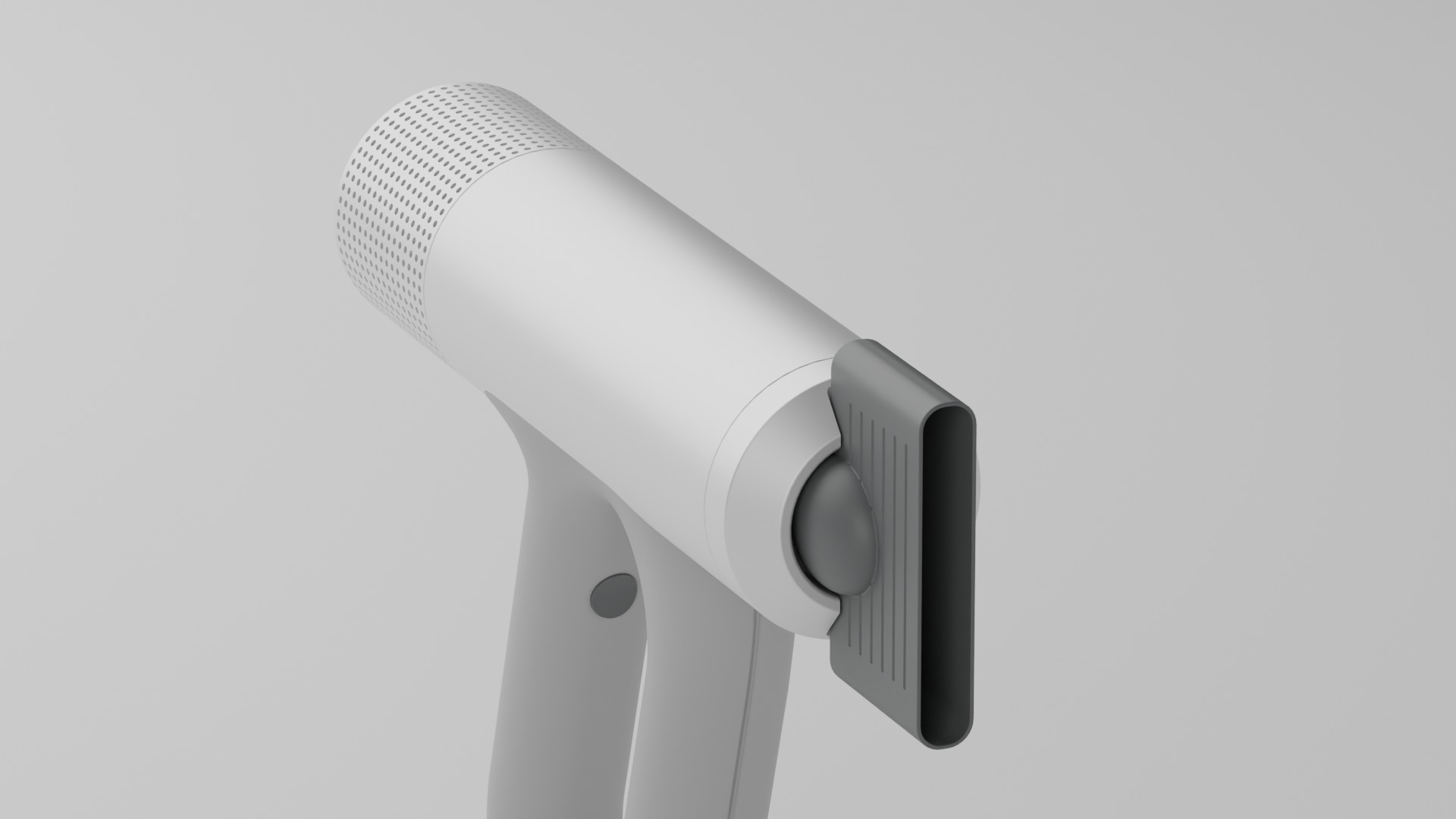 Industrial Modern Hair Dryer 3d Concept Design 3D model_5