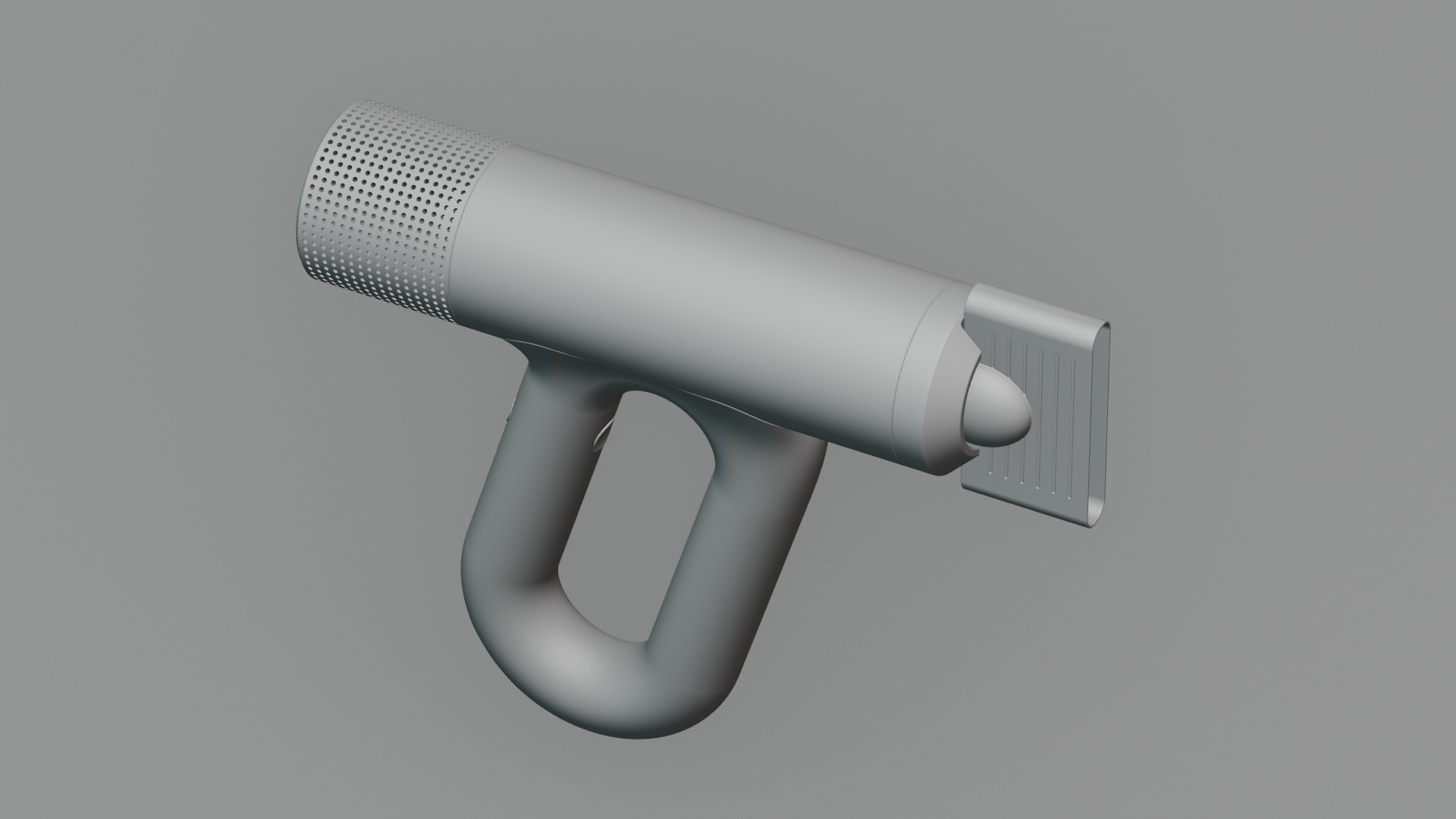 Industrial Modern Hair Dryer 3d Concept Design 3D model_15