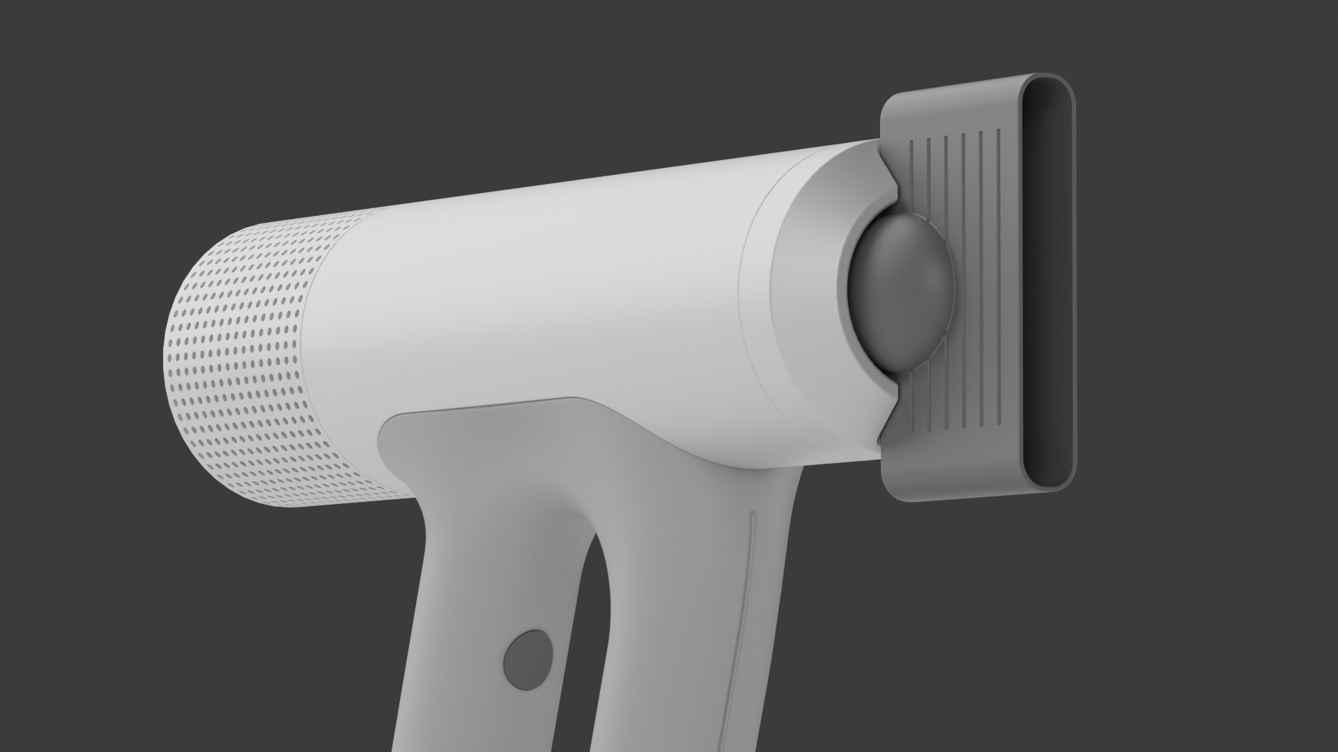 Industrial Modern Hair Dryer 3d Concept Design 3D model_9