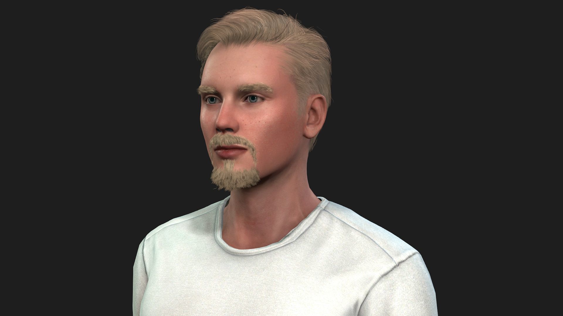 realistic character for animations and games 3D model_5