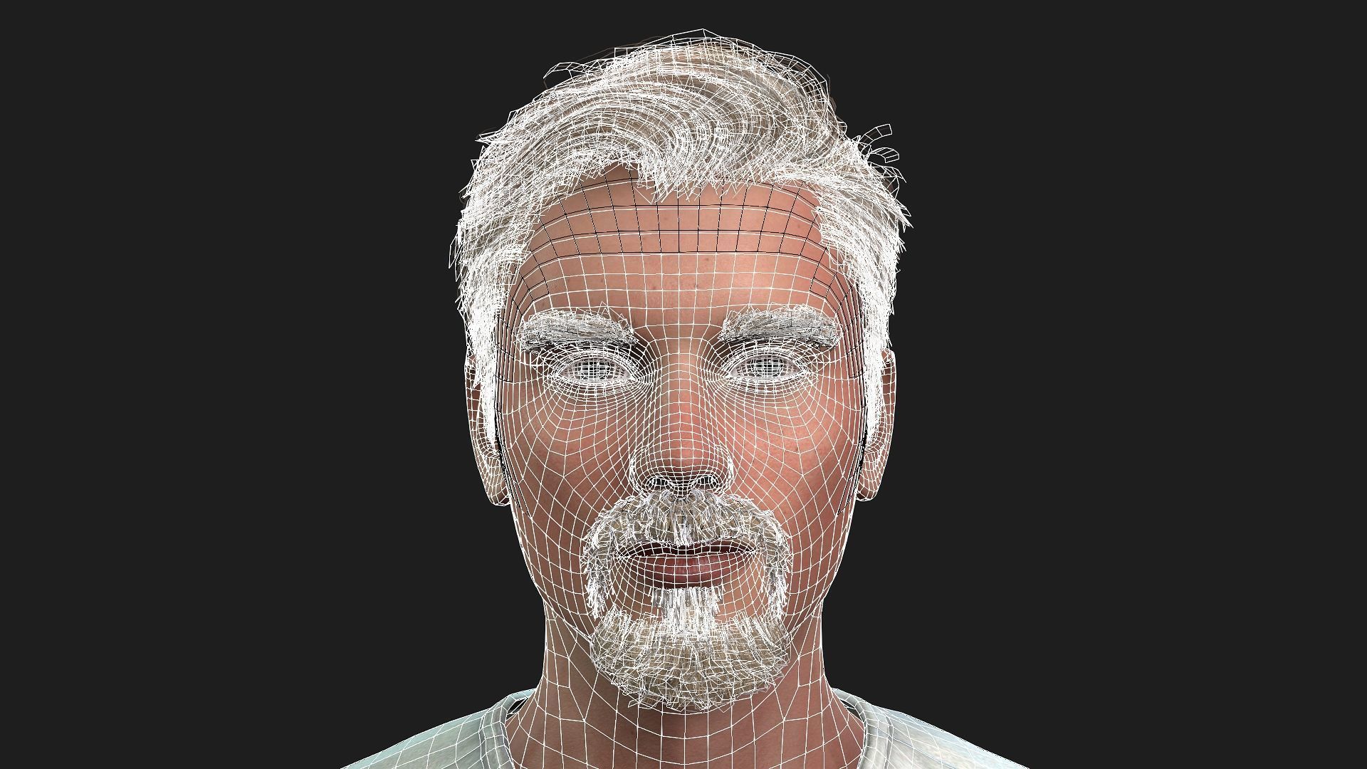 realistic character for animations and games 3D model_14