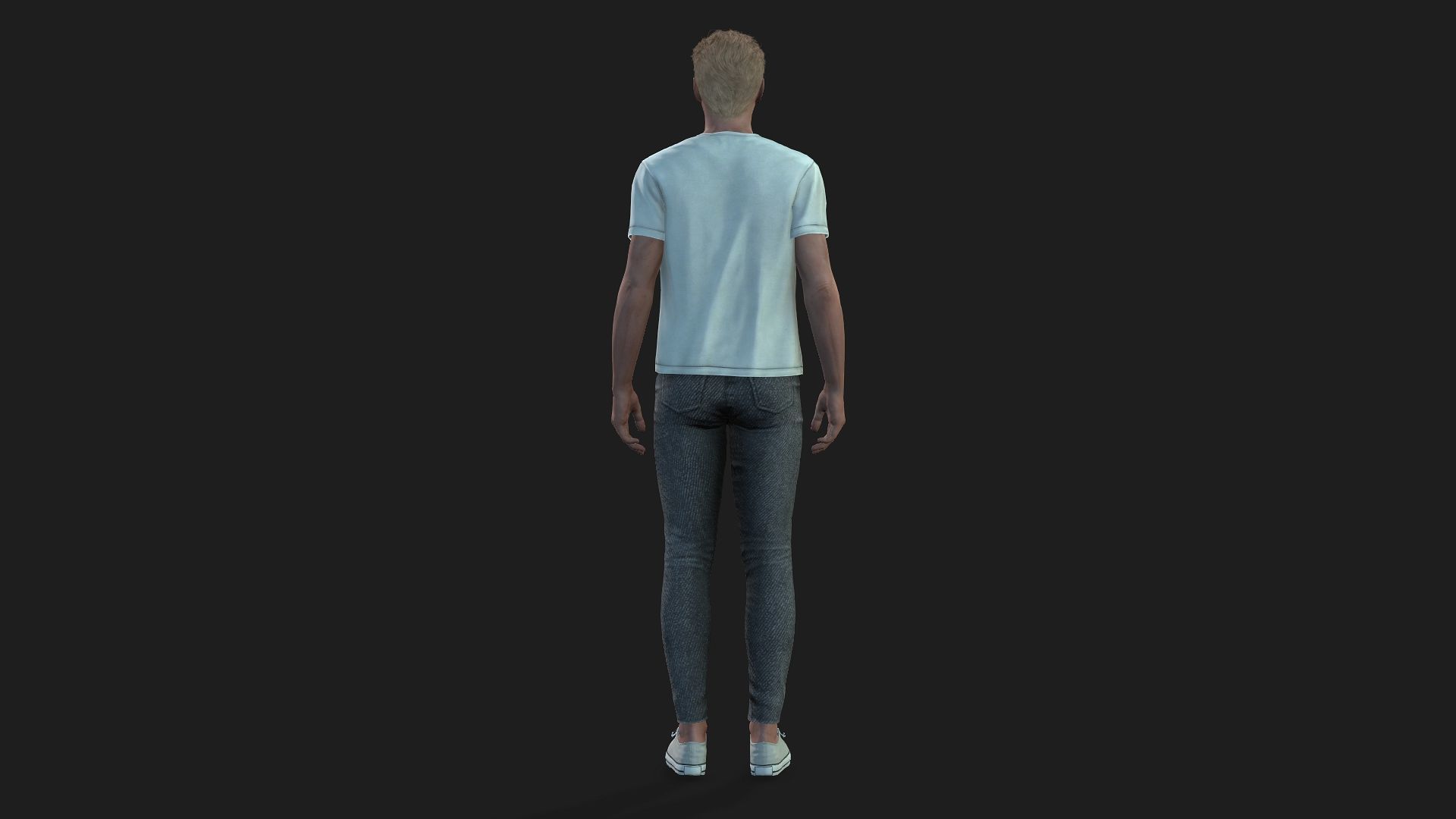 realistic character for animations and games 3D model_7