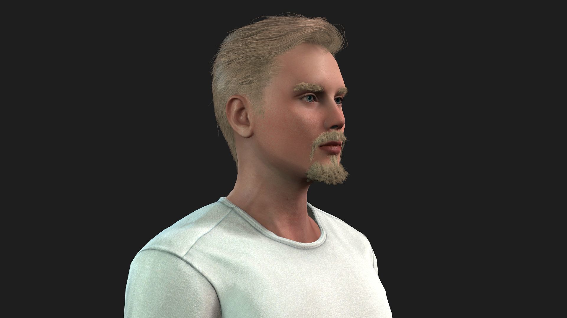 realistic character for animations and games 3D model_4