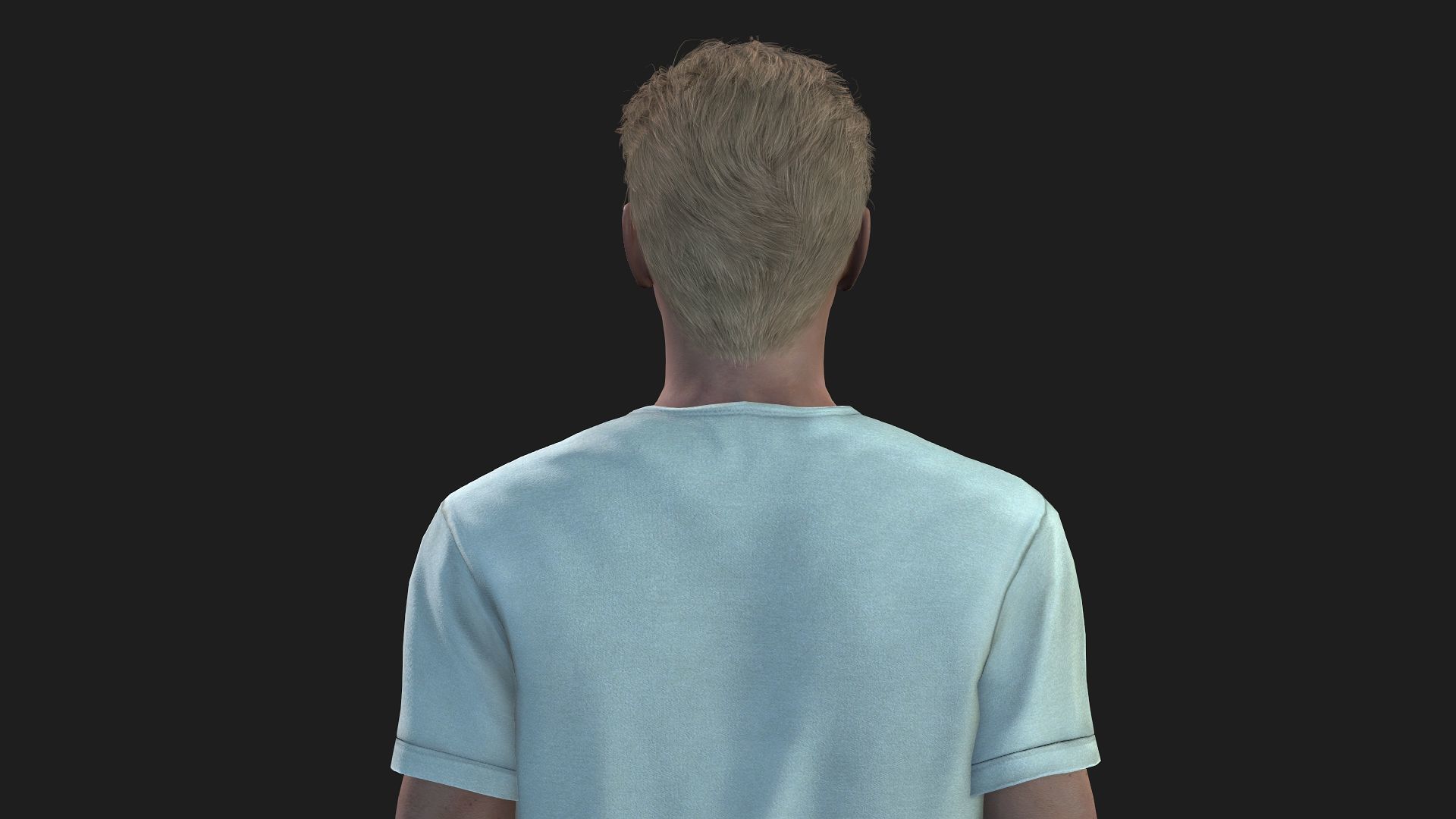 realistic character for animations and games 3D model_8