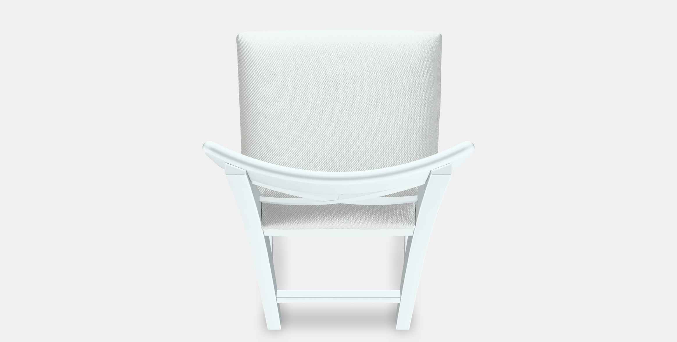 INGOLF Bar stool with backrest 1 Low-poly 3D model_4