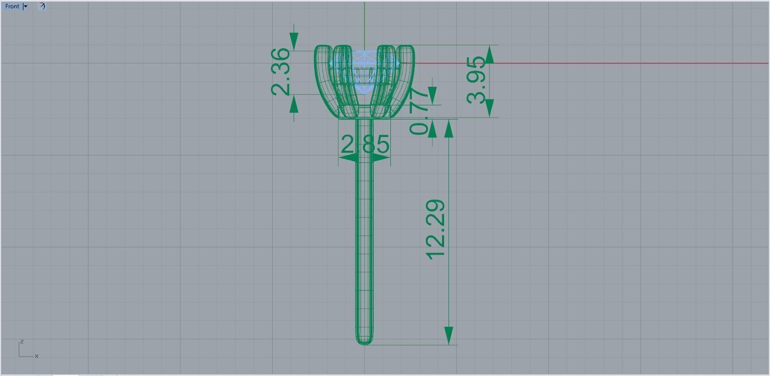 Diamond Studs Earrings 3dm stl details 3D print model 3D print model_9