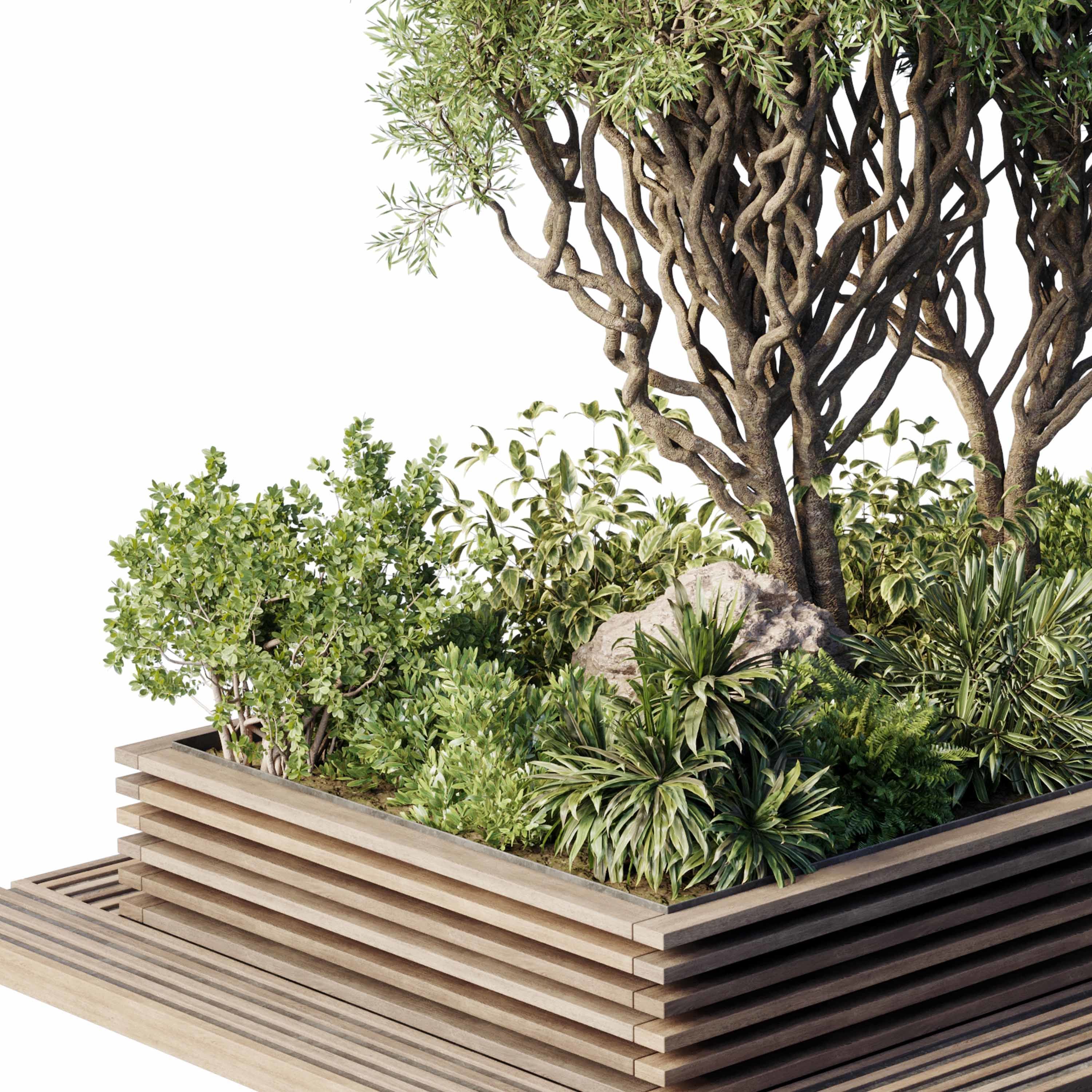 Garden Plants - Outdoor Plants 209 3D model_1