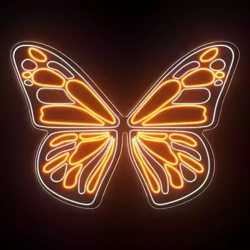 Butterfly Wings Neon Sign