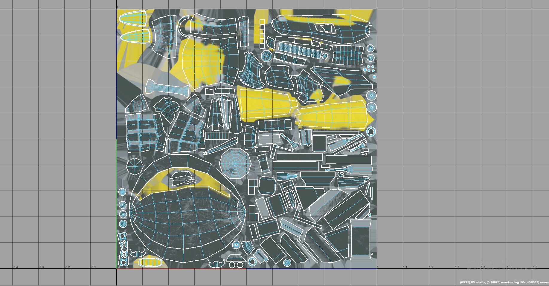 Spider Robot Pack Low-poly 3D model_8