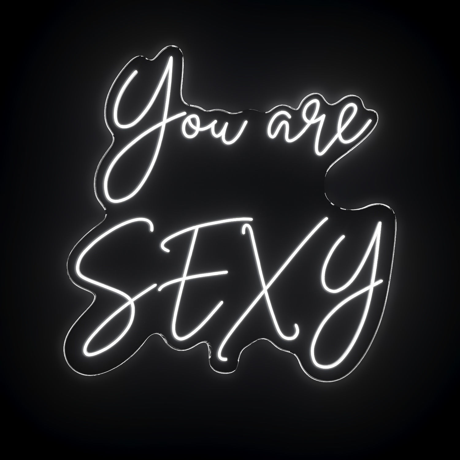 You Are Sexy Neon Sign 3D model_1