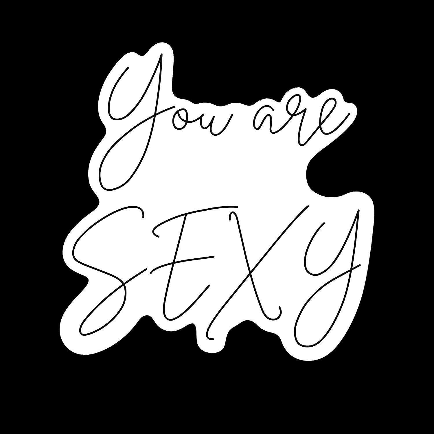 You Are Sexy Neon Sign 3D model_4