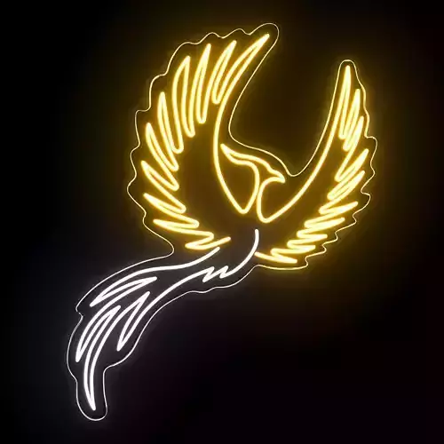 Flying Phoenix Neon Sign