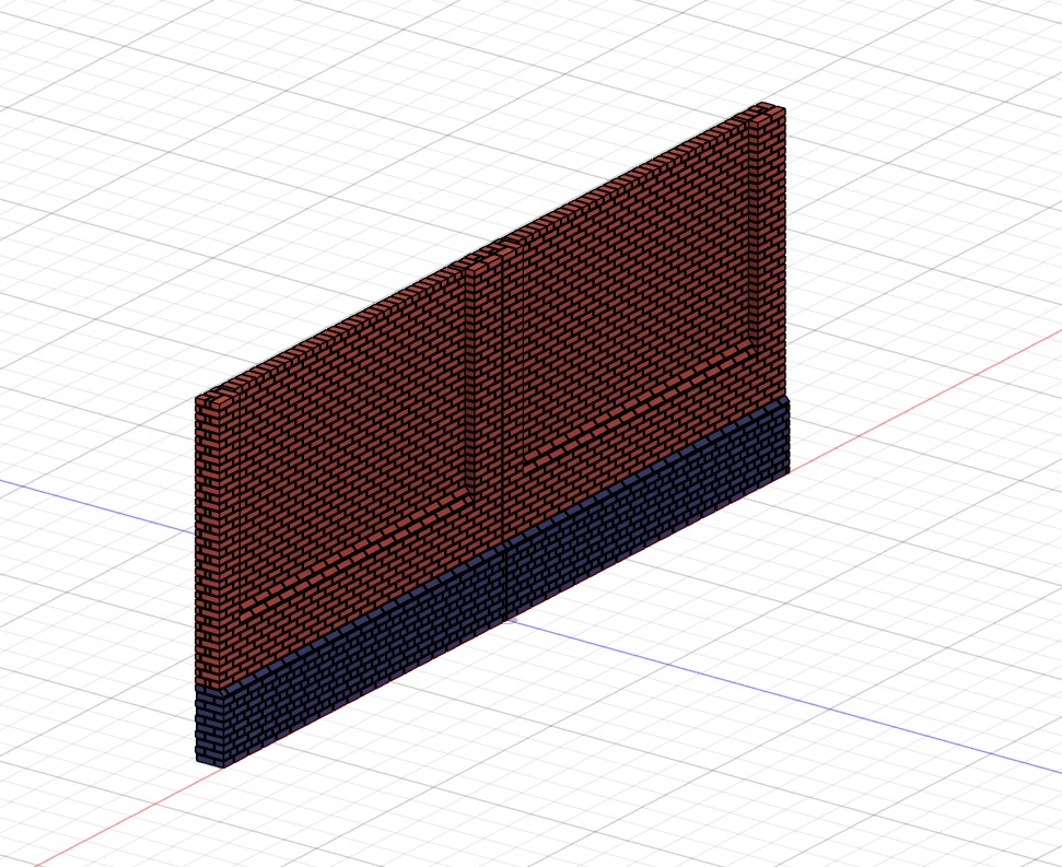 Model Railway Station High Wall Single Side FDM and Resin 3D print model_1