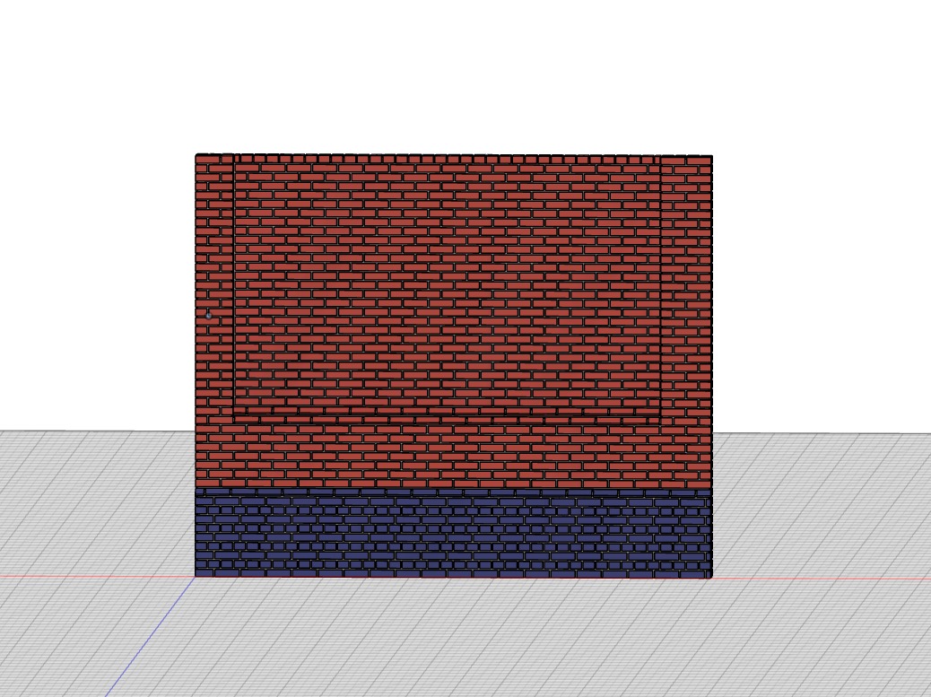 Model Railway Station High Wall Single Side FDM and Resin 3D print model_10