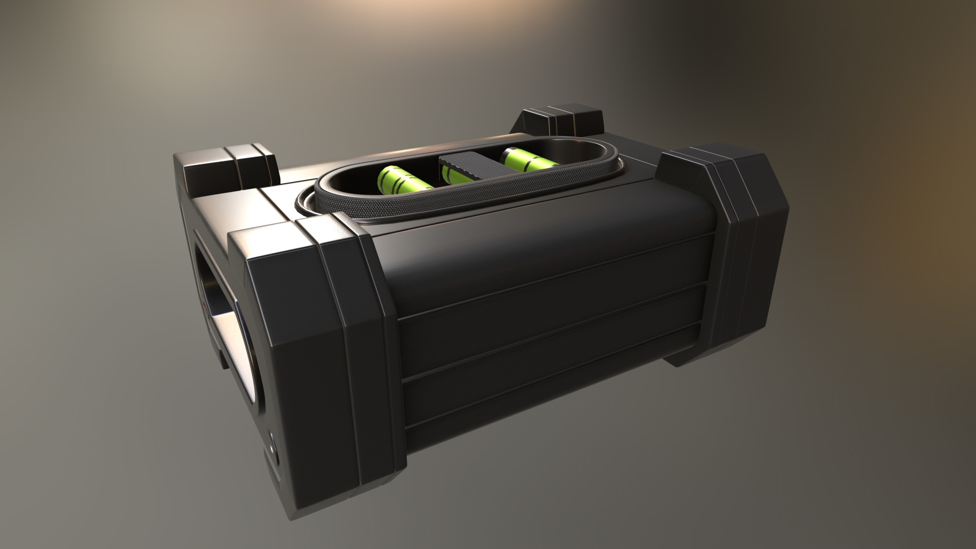 Laser Level Low-poly 3D model_2