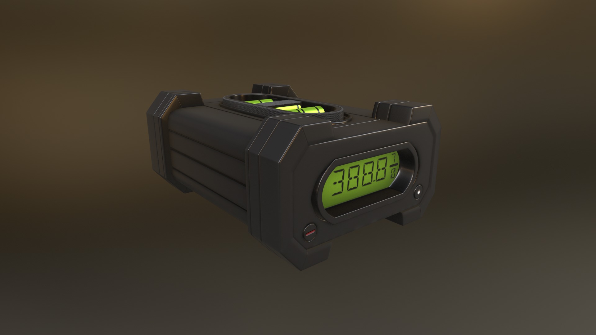 Laser Level Low-poly 3D model_3
