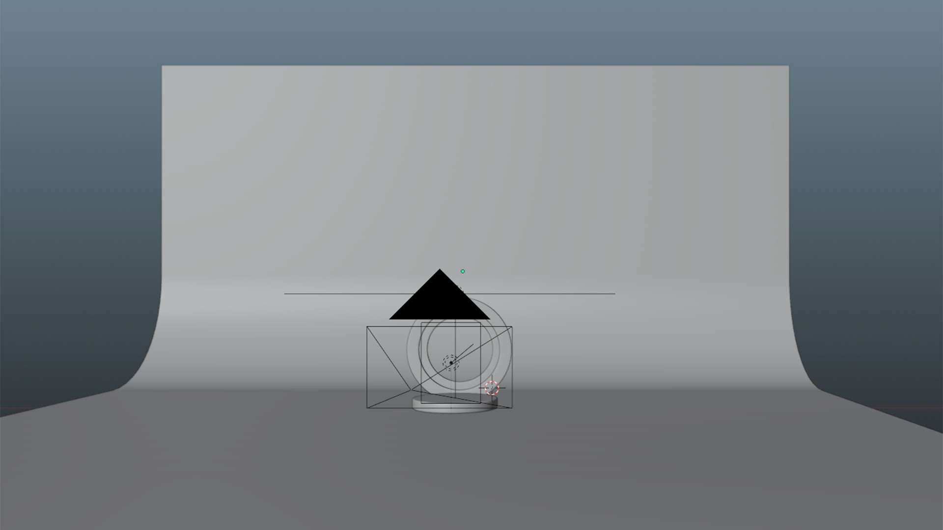 Display Podium Pink 3D model_5