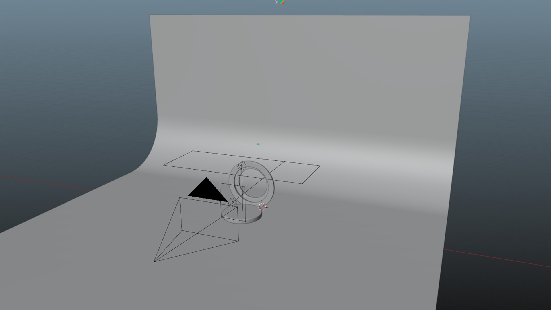 Display Podium Pink 3D model_4