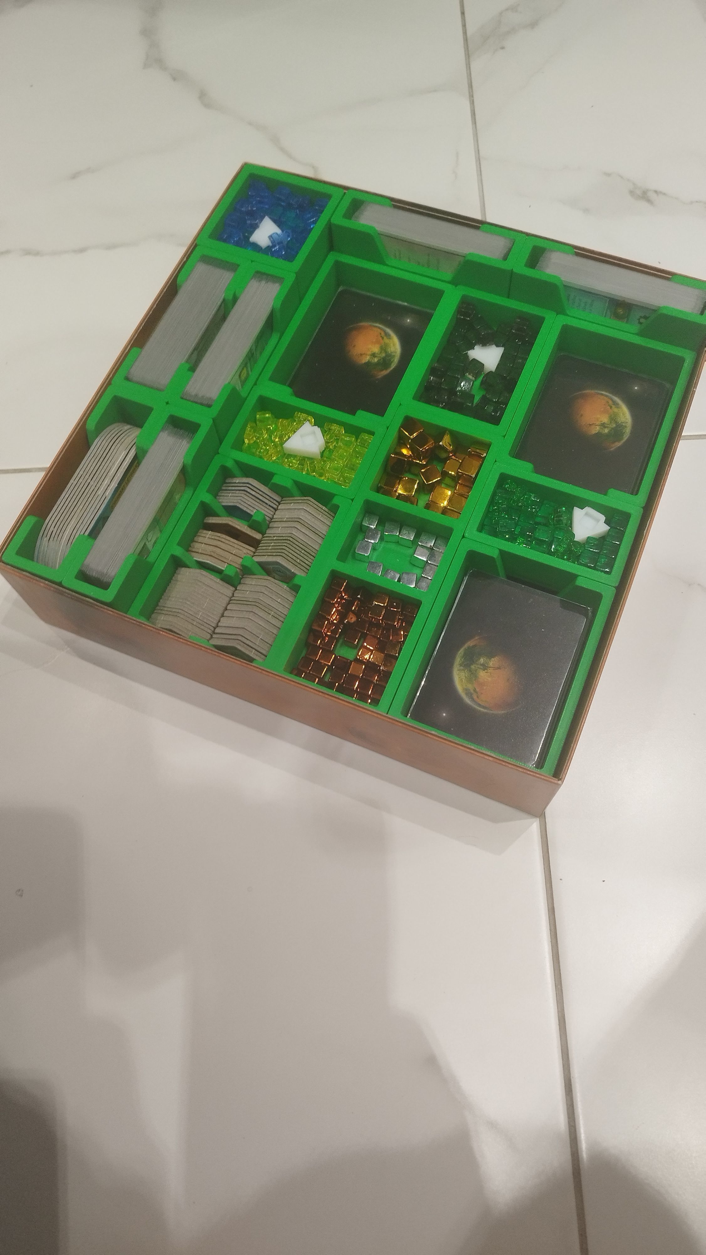 Terraforming Mars Organizer inserts for all expansions 3D print model_2