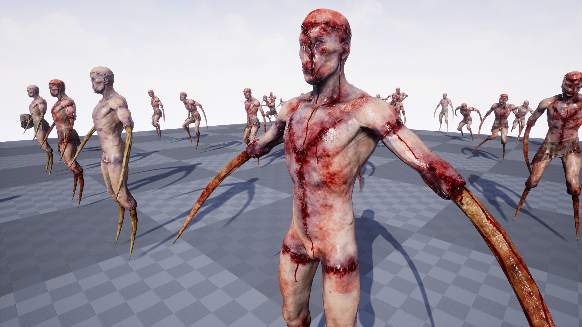 Victim Monster 2 Low-poly 3D model_38