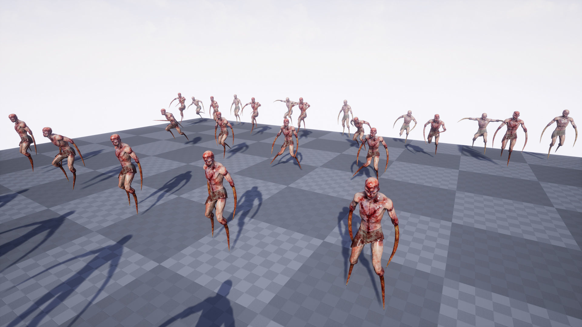 Victim Monster 2 Low-poly 3D model_34