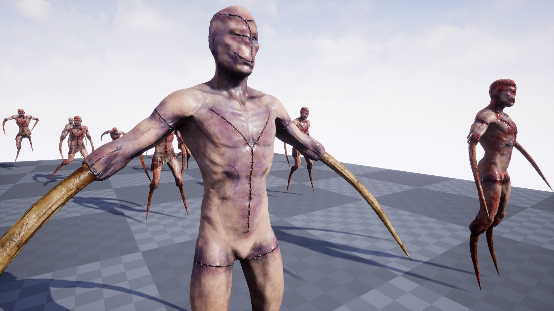 Victim Monster 2 Low-poly 3D model_33