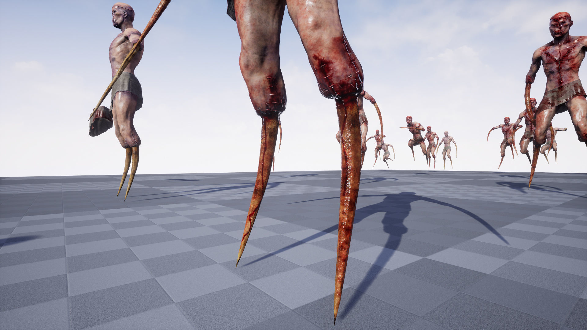 Victim Monster 2 Low-poly 3D model_37