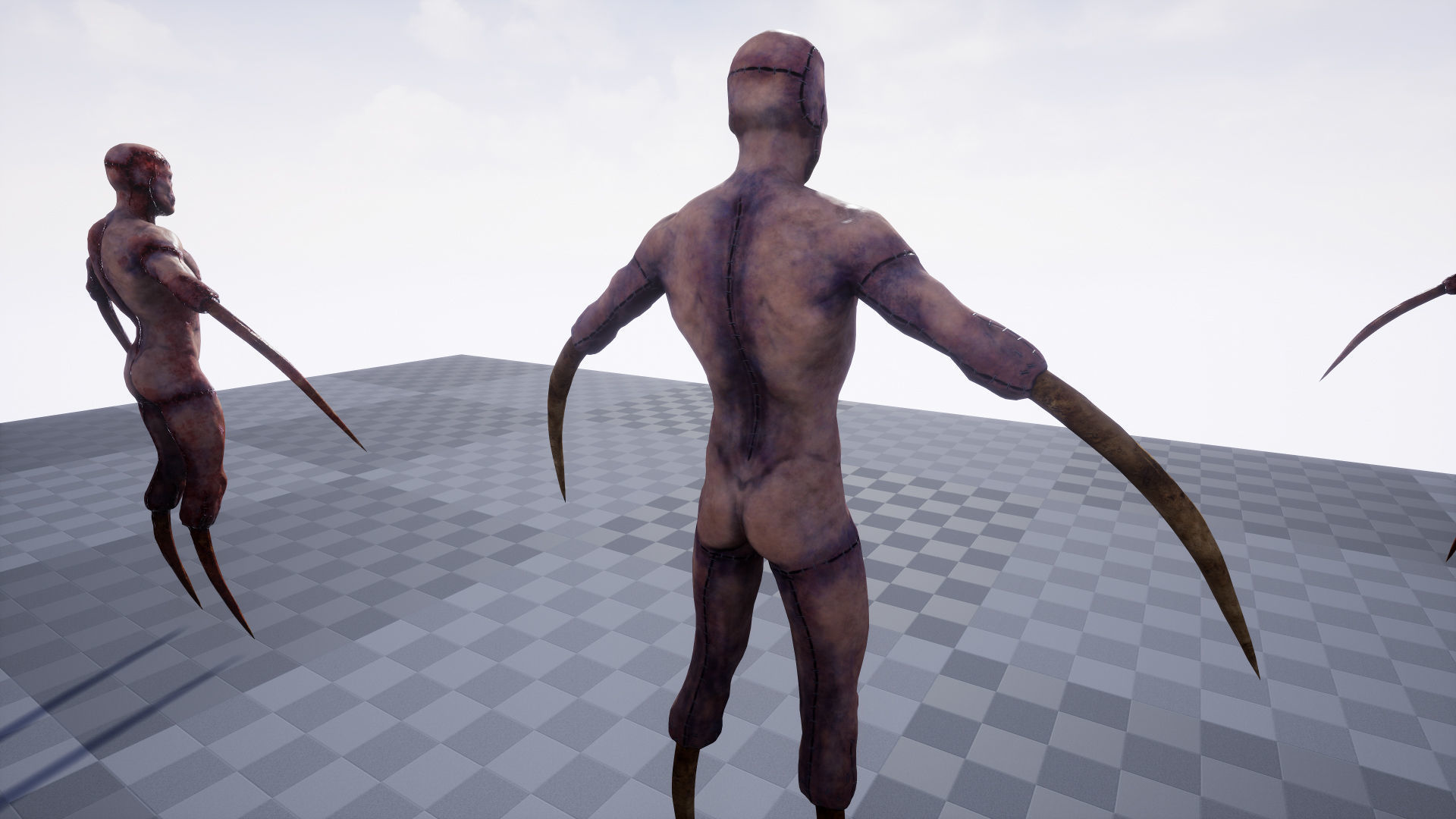 Victim Monster 2 Low-poly 3D model_28