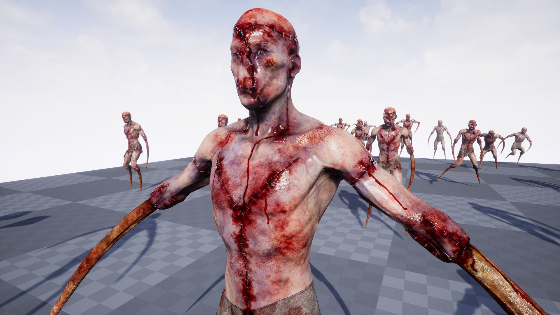 Victim Monster 2 Low-poly 3D model_35