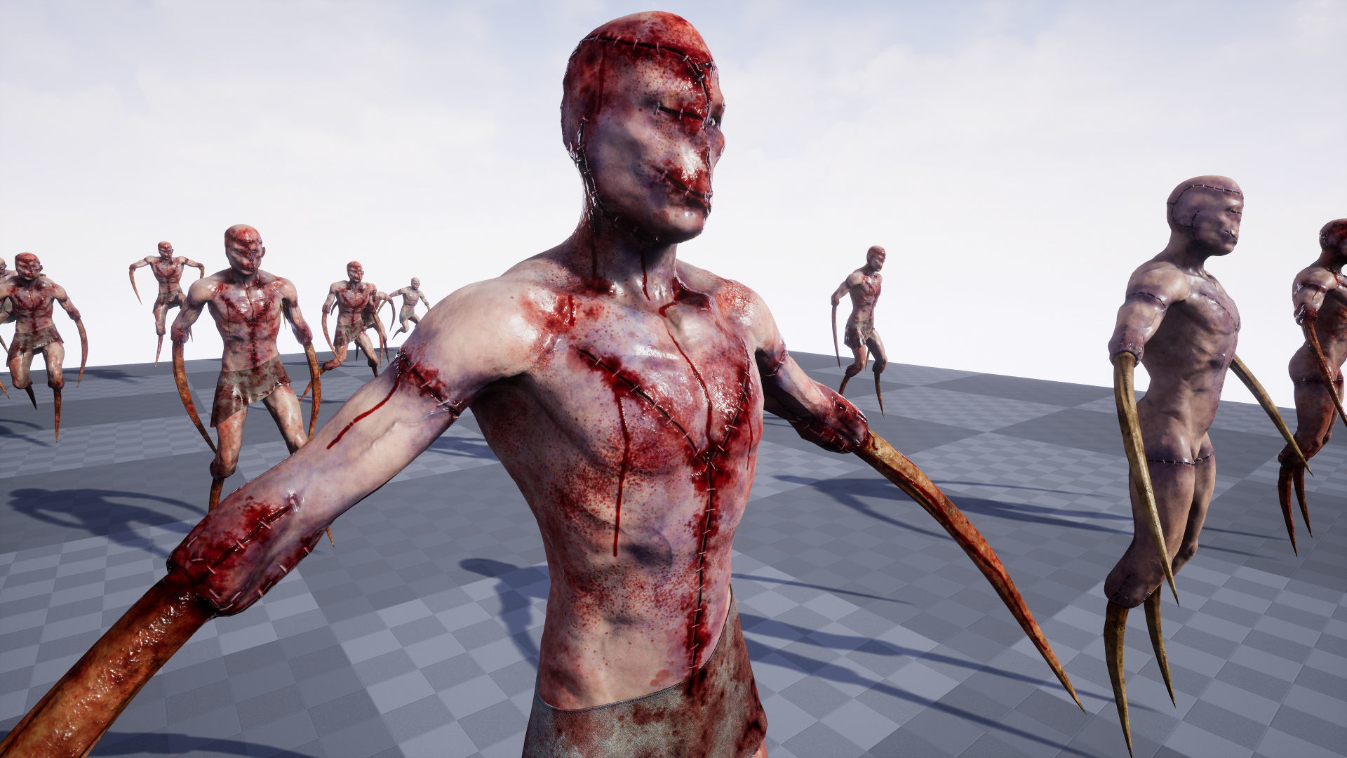 Victim Monster 2 Low-poly 3D model_31