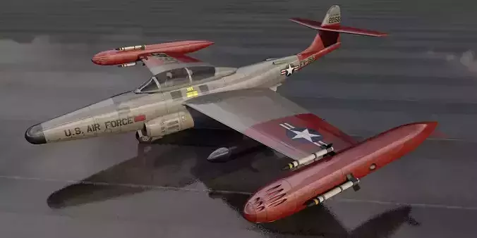 Northrop F-89 Scorpion 3D model