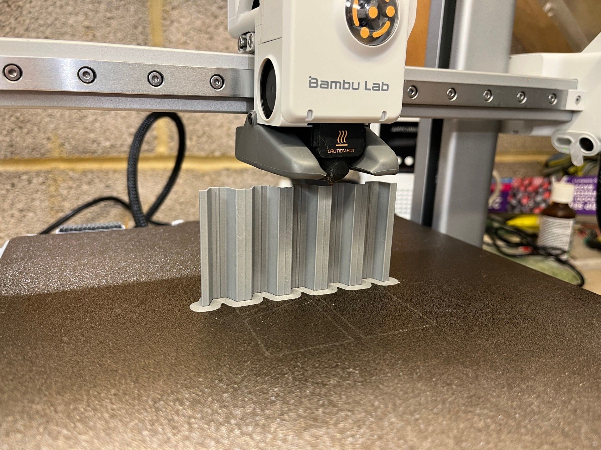 Model Railway Large Steel Pilings Filament and Resin 3D print model_4