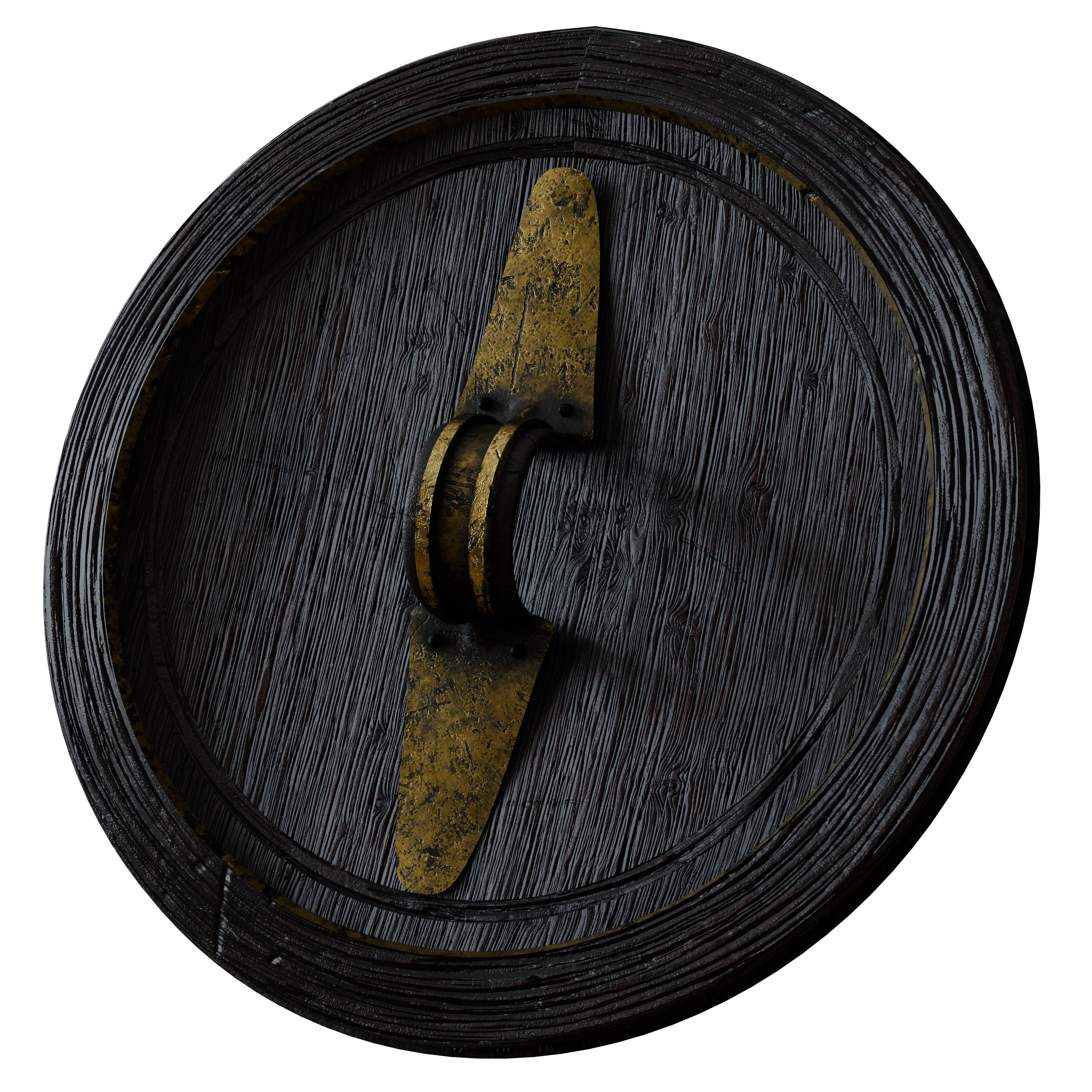 Roman Spartan Soldier Armor And Weapons Set Low-poly 3D model_7