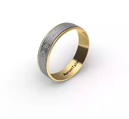 Alianza bicolor centro texturizado