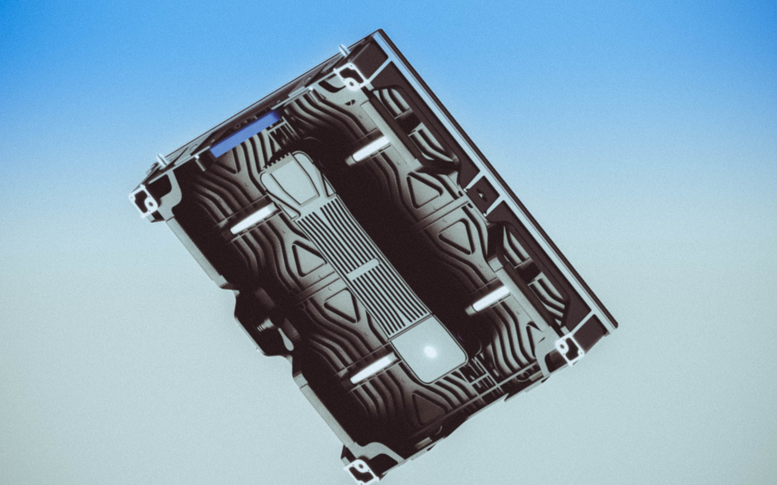 Modular Stage LED Screen 126 by 126 with render file 3D model_1