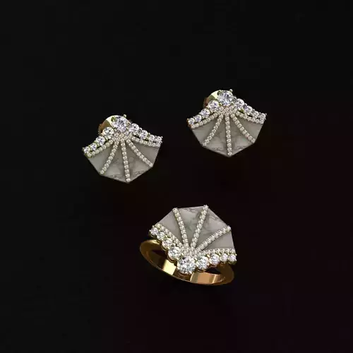 Earring and Rings