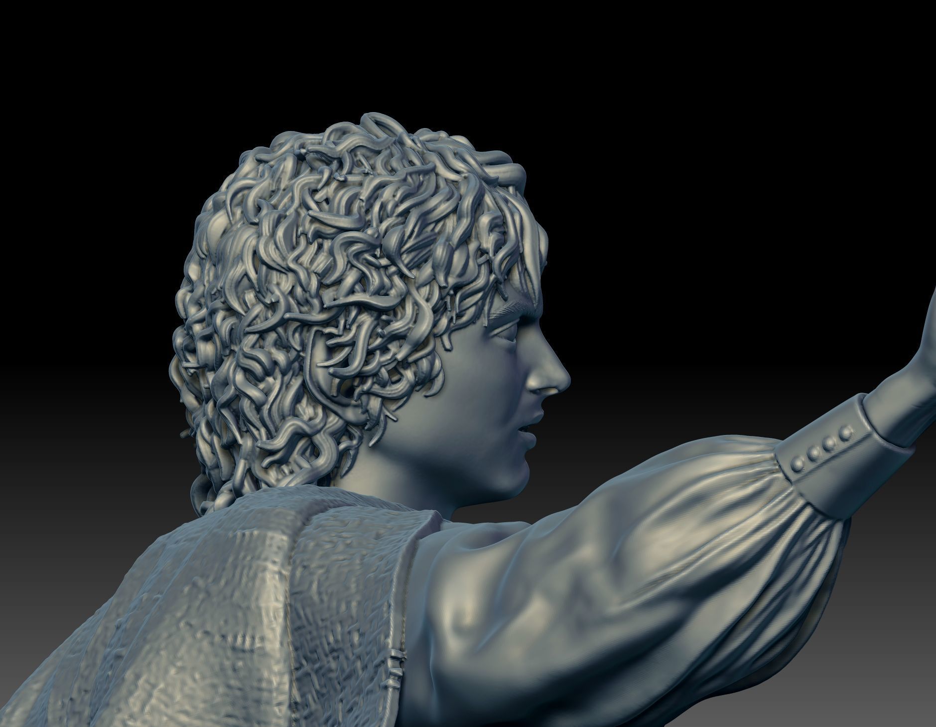 Frodo Baggins-The lord of the rings 3D print model_9