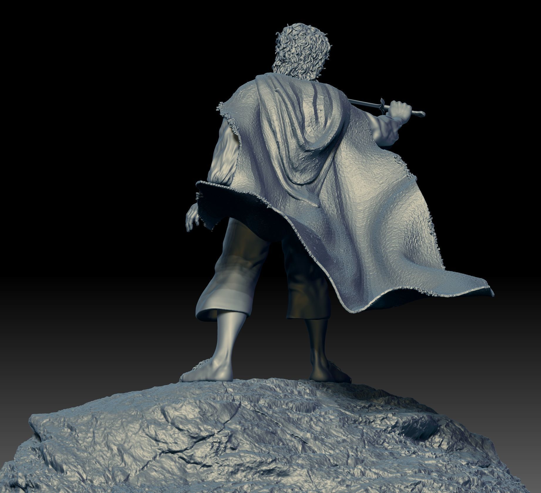 Frodo Baggins-The lord of the rings 3D print model_4