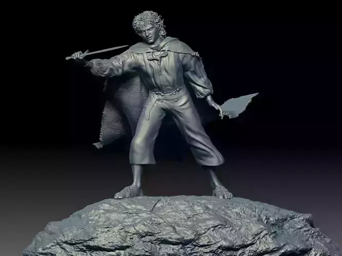 Frodo Baggins-The lord of the rings 3D print model