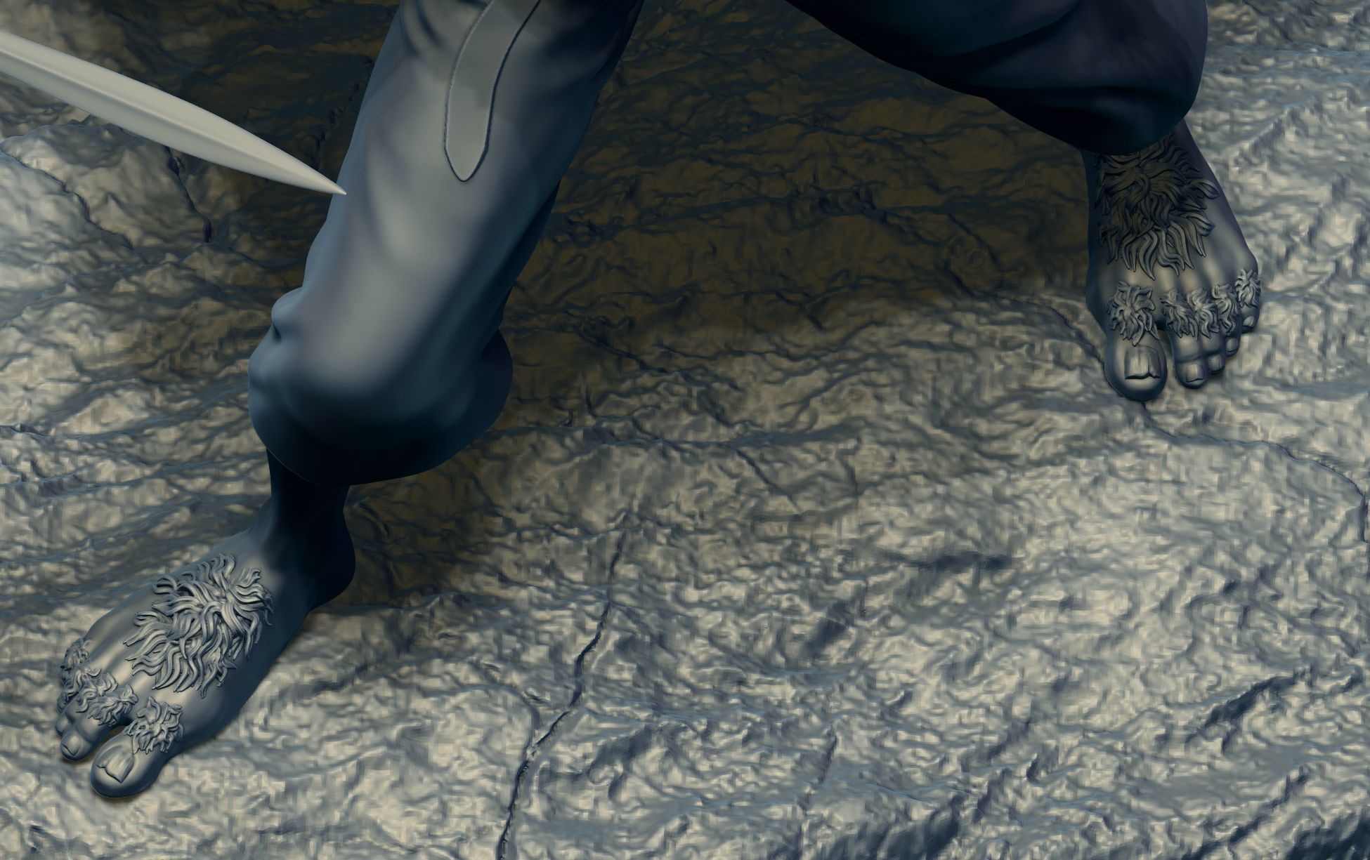 Frodo Baggins-The lord of the rings 3D print model_15